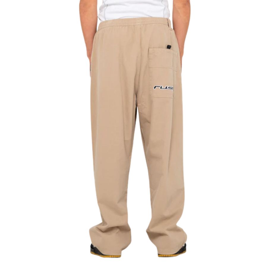 Rusty Flip Daddy Baggy Elastic Pant Abbey Stone