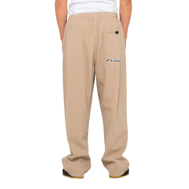 Rusty Flip Daddy Baggy Elastic Pant Abbey Stone