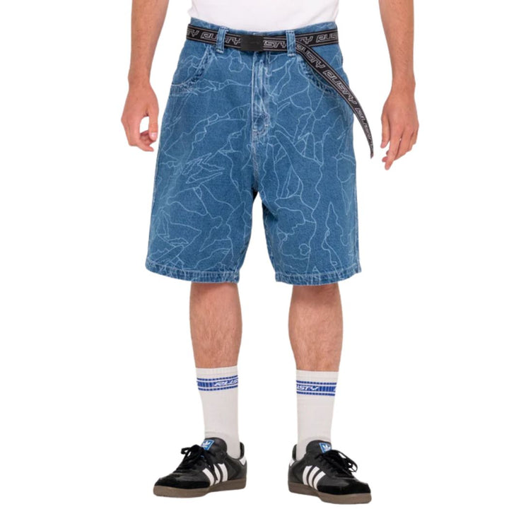 Rusty Flip Daddy Belt Black Persimmon Orange