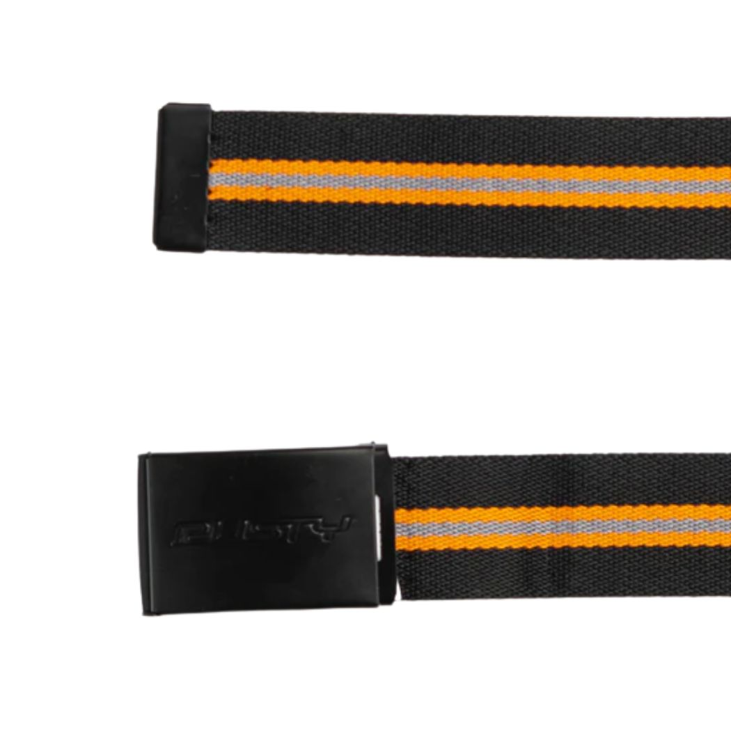 Rusty Flip Daddy Belt Black Persimmon Orange