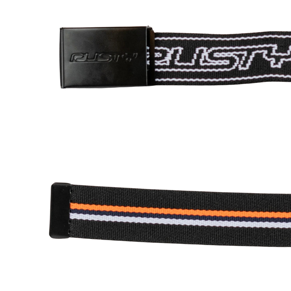 Rusty Flip Daddy Belt Black White