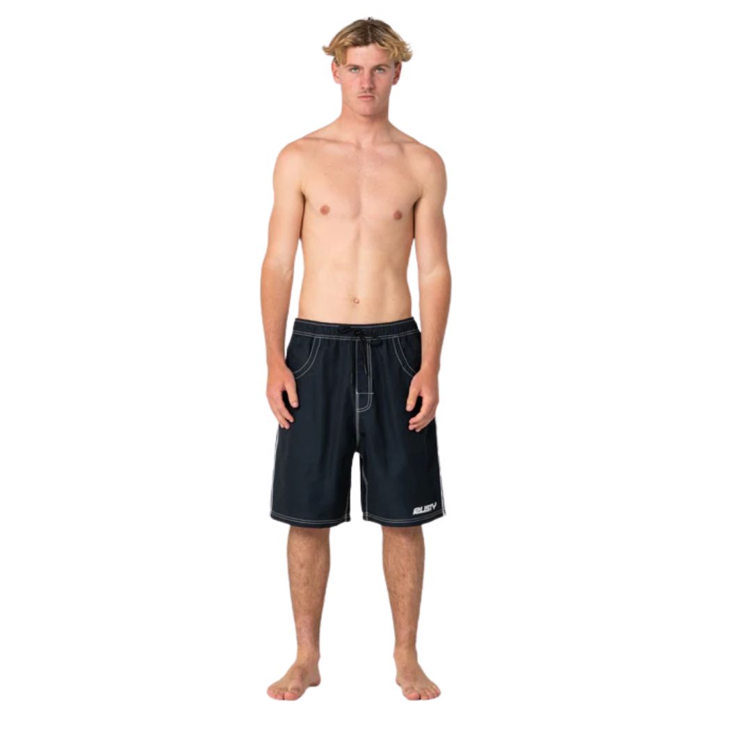 Rusty Flip Daddy Boardshort Black 4