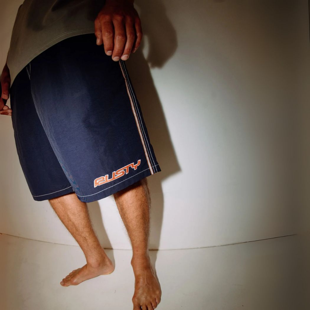 Rusty Flip Daddy Boardshort Navy