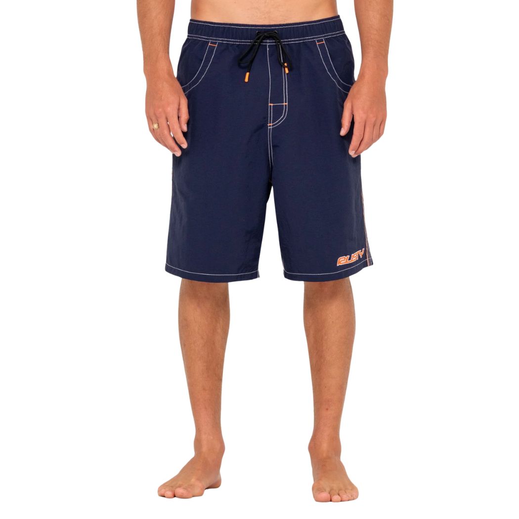 Rusty Flip Daddy Boardshort Navy 1