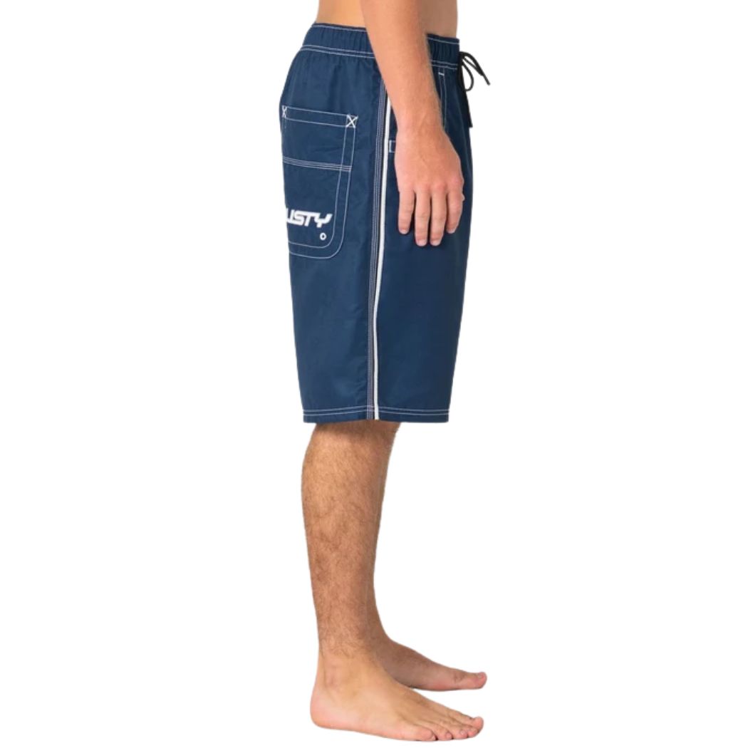 Rusty Flip Daddy Boardshort Navy Blue 4