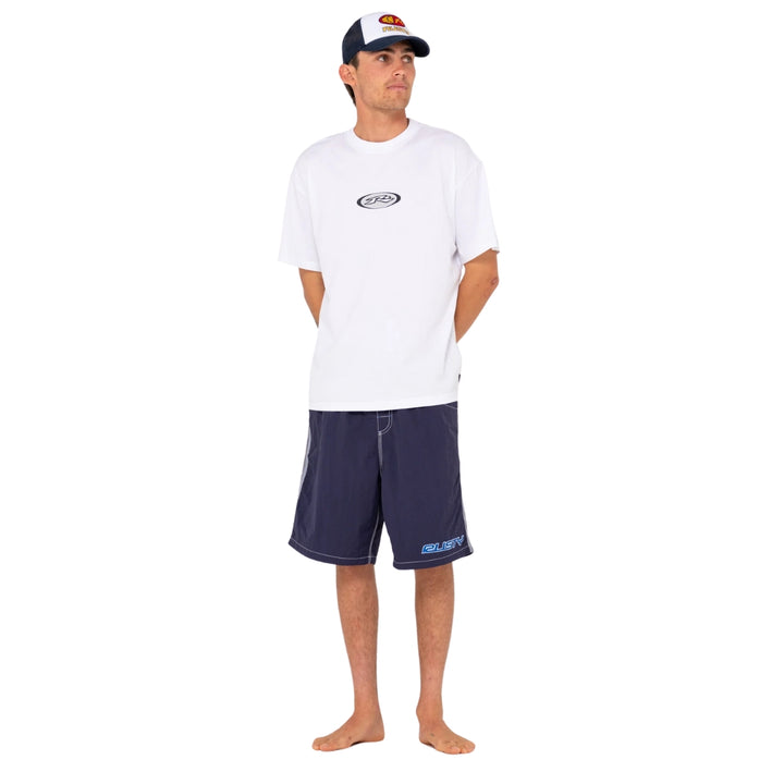 Rusty Flip Daddy Boardshorts Navy Blue