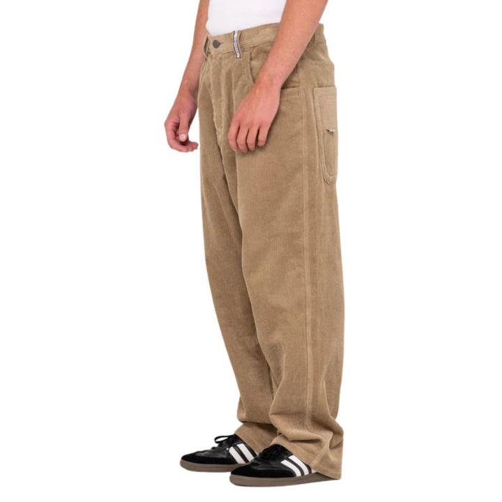 Rusty Flip Daddy Cord Pant Khaki