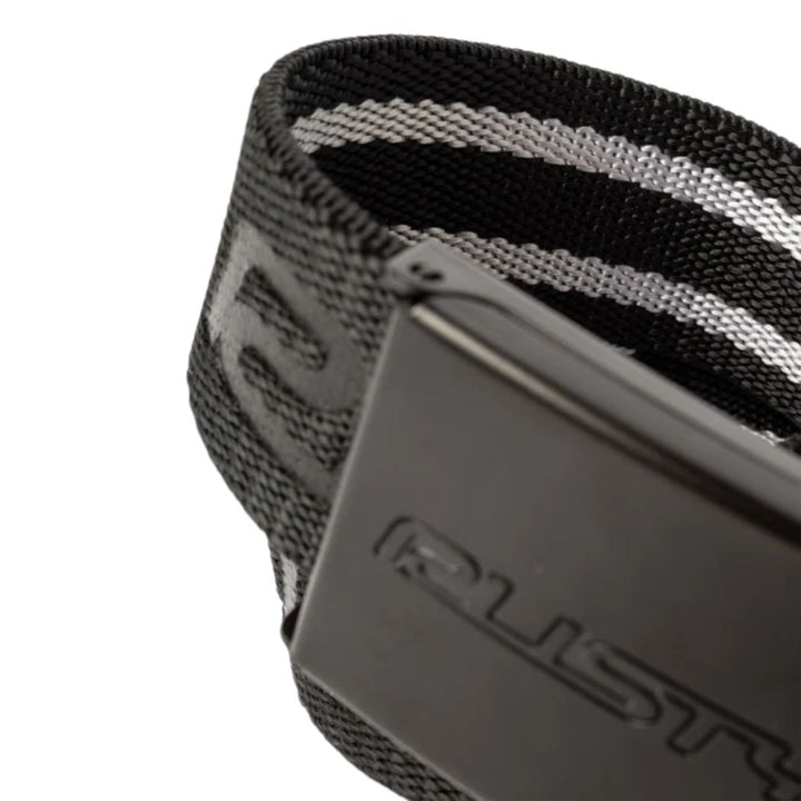 Rusty Flip Daddy Elastic Webbing Belt Black