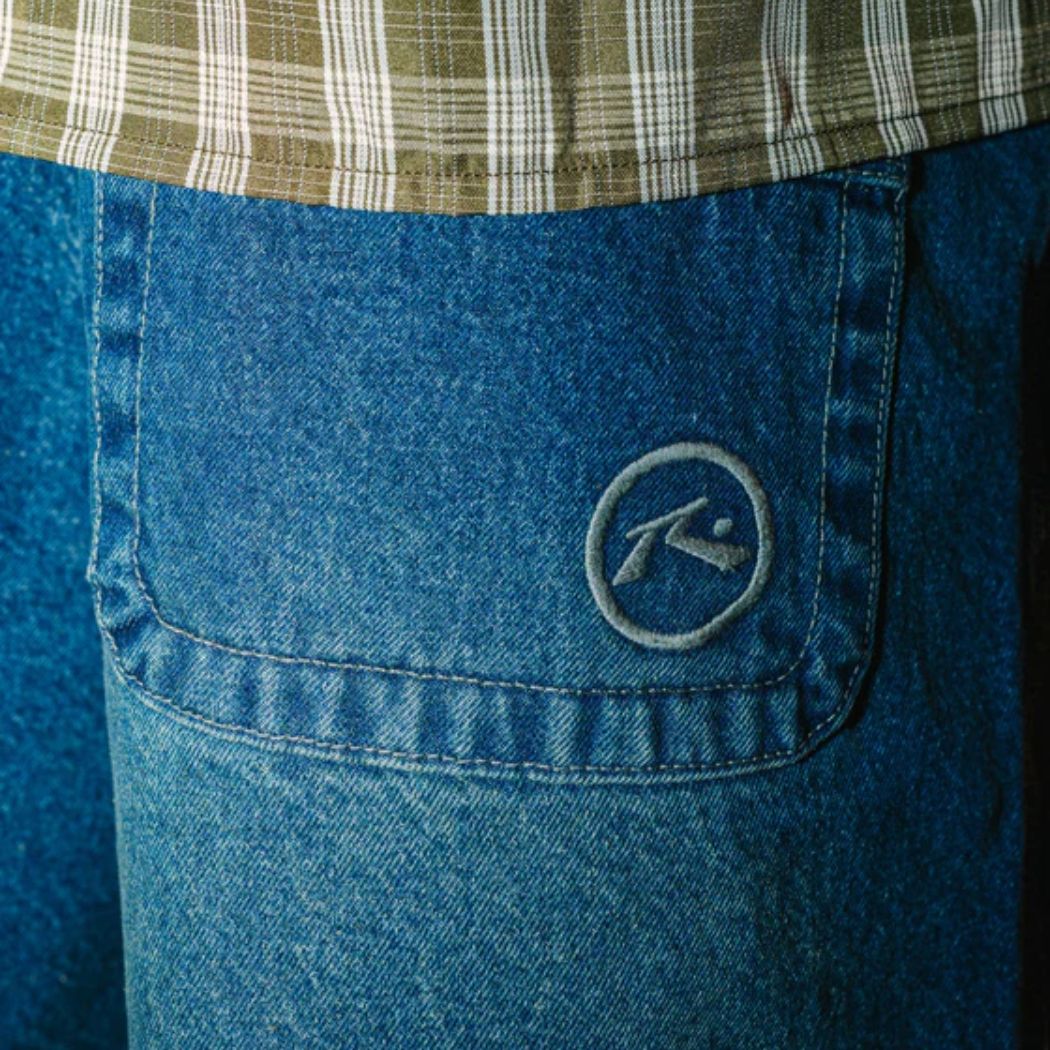 Rusty Flip Daddy Tapeless Jort Dark N Dirty