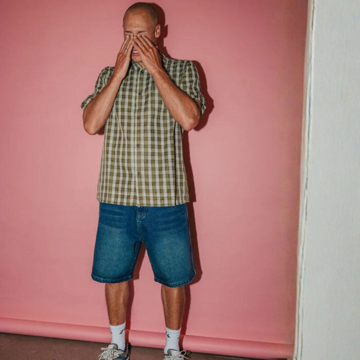 Rusty Flip Daddy Tapeless Jort Dark N Dirty