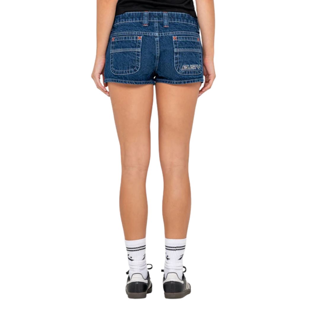 Rusty Flip Mommy Low Rise Micro Mini Short LDN