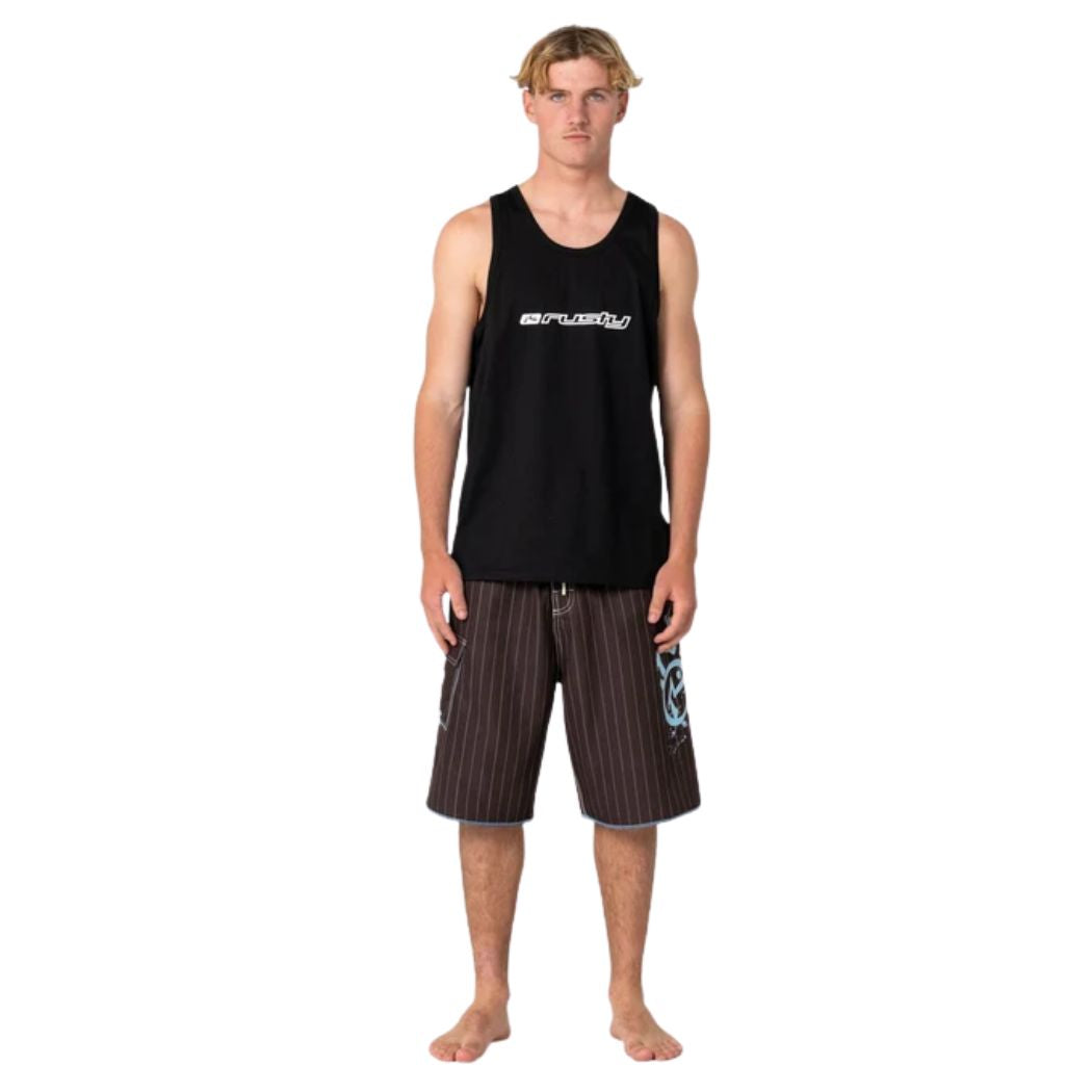 Rusty Fragment Tank Black
