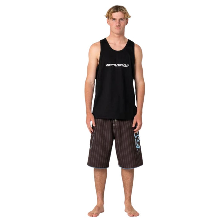 Rusty Fragment Tank Black