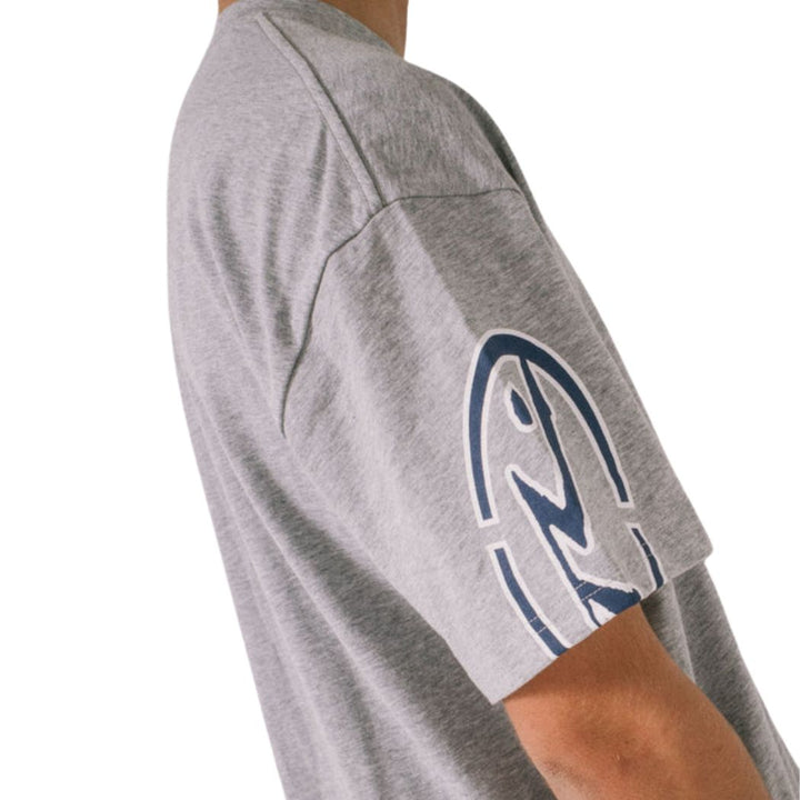 Rusty Glaze R Tee Grey Marle