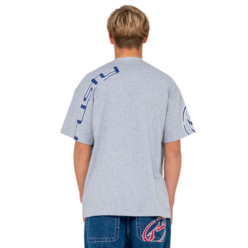 Rusty Glaze R Tee Grey Marle