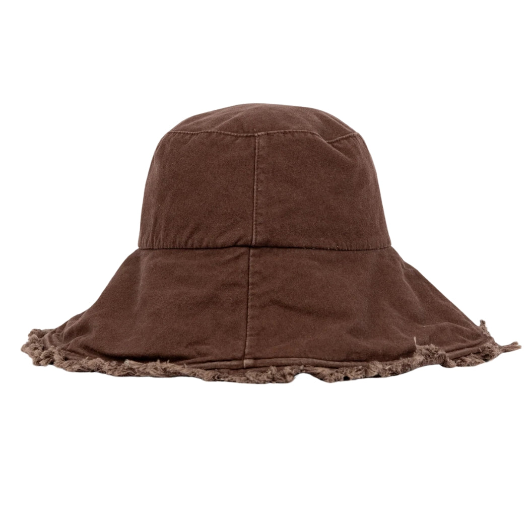 Rusty Gleam Organic Bucket Hat Java
