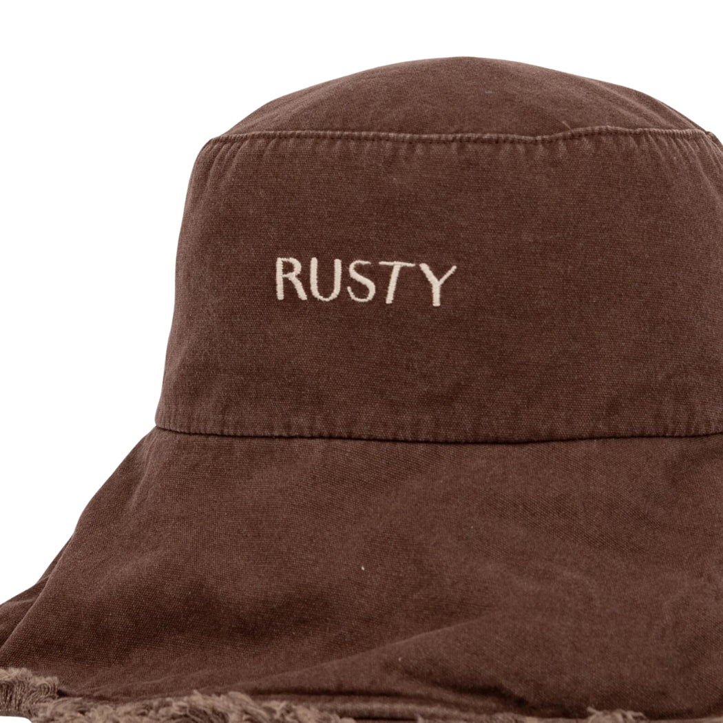 Rusty Gleam Organic Bucket Hat Java