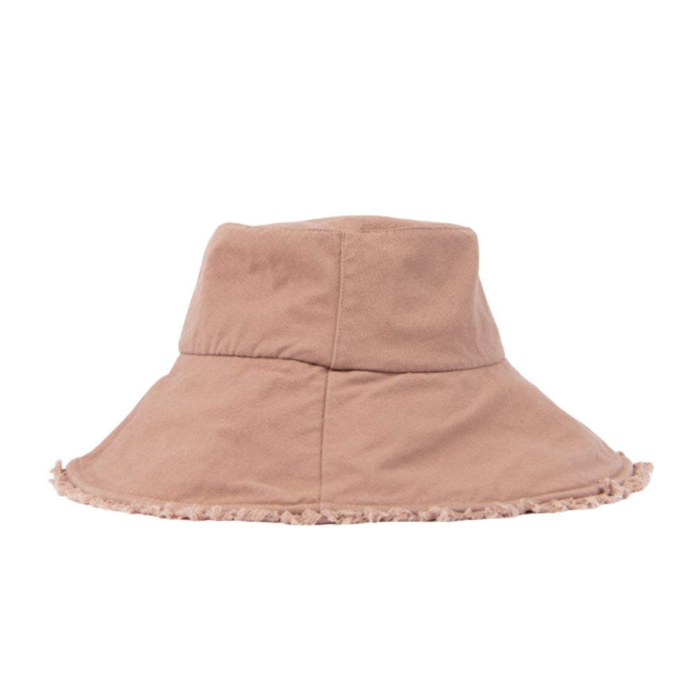 Rusty Gleam Organic Bucket Hat Taupe