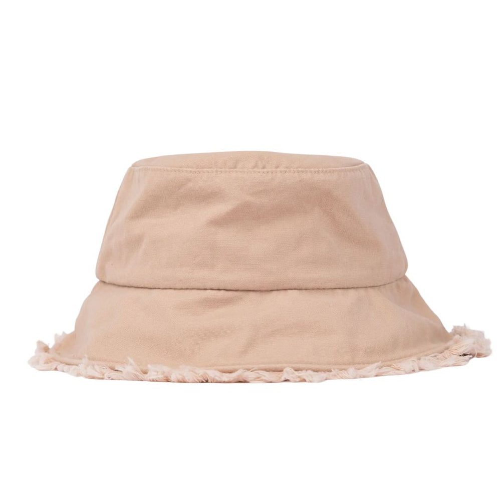 Rusty Glimmer Bucket Hat Girls Taupe