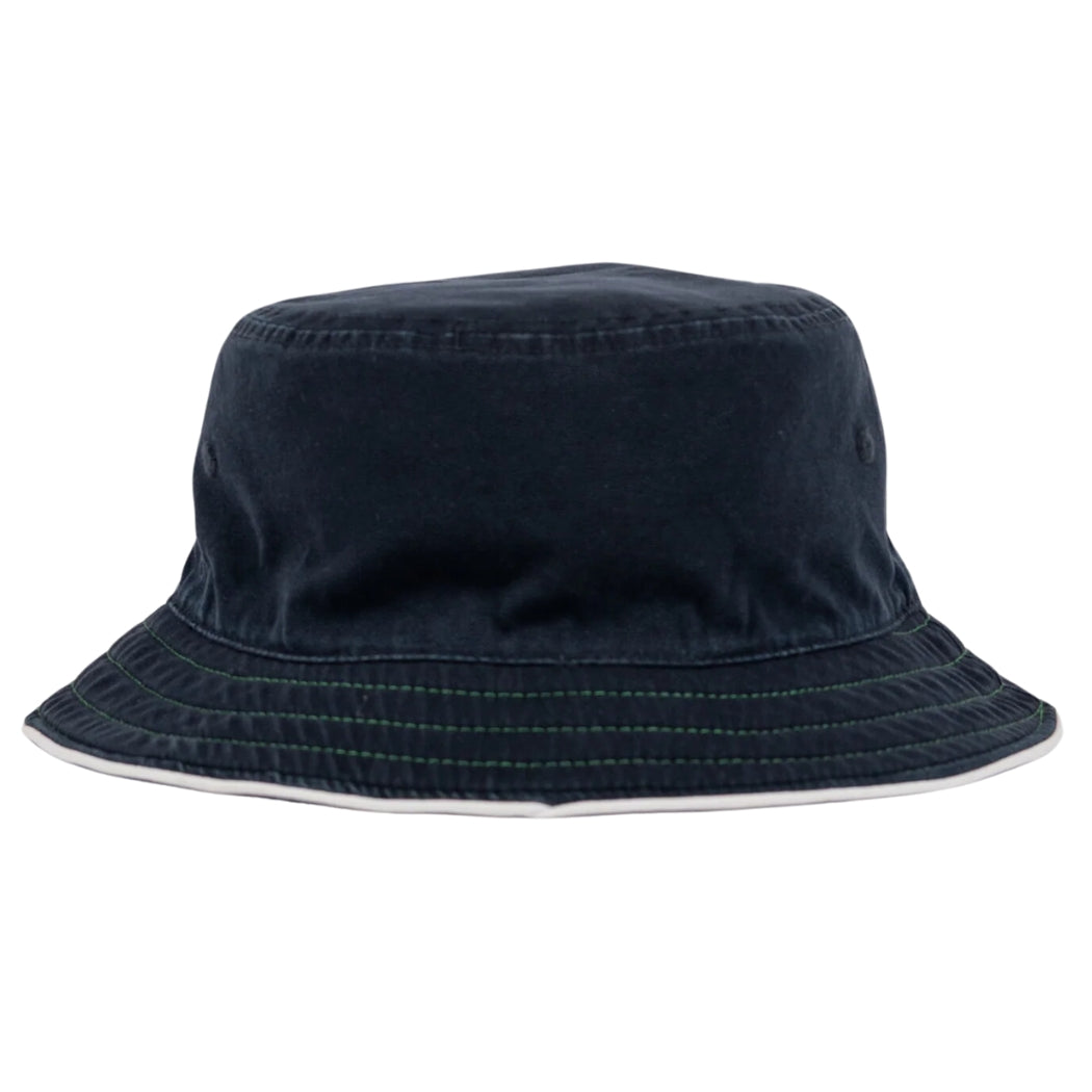 Rusty Hi-Vis Reversible Bucket Hat Navy Blue