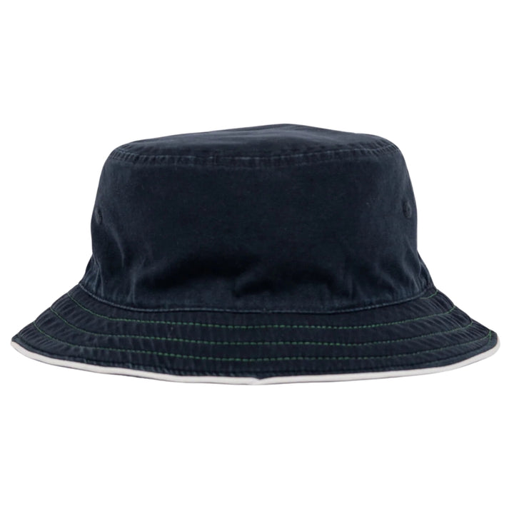 Rusty Hi-Vis Reversible Bucket Hat Navy Blue