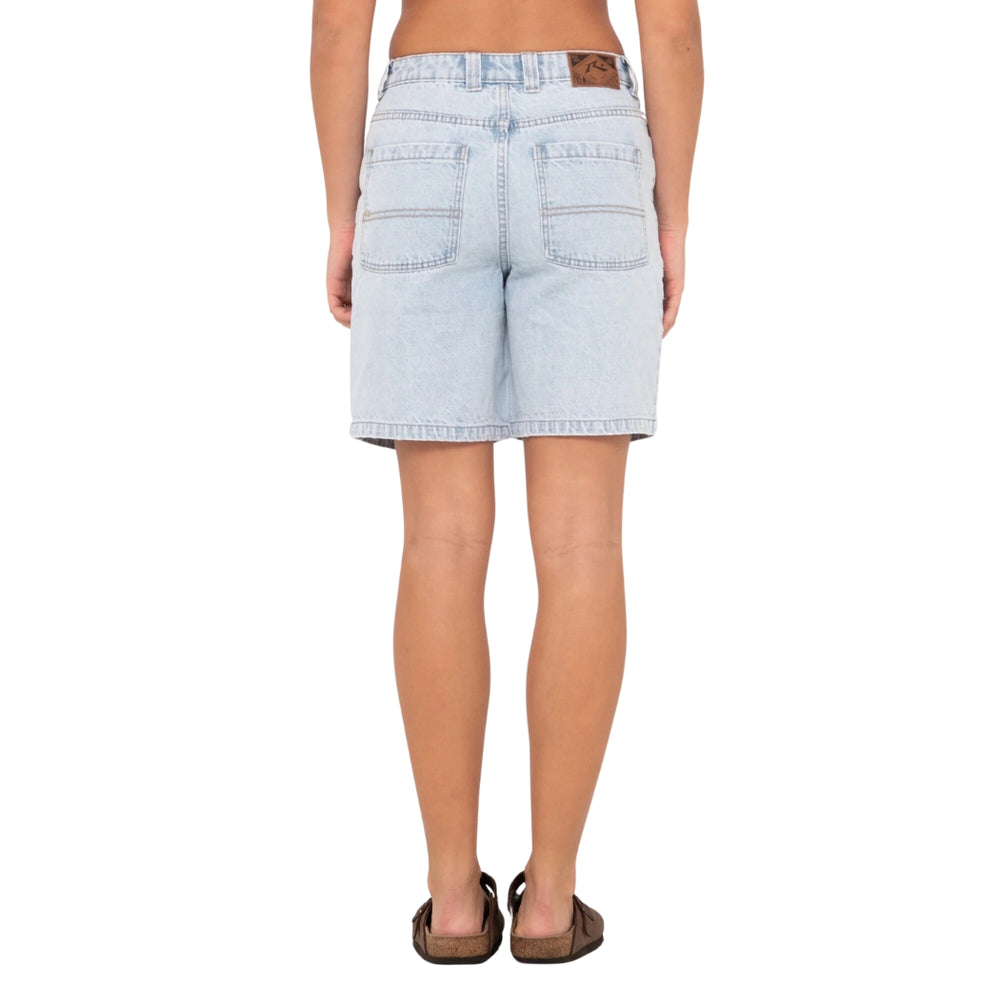 Rusty High Volume Denim Jort Sky Blue Heather