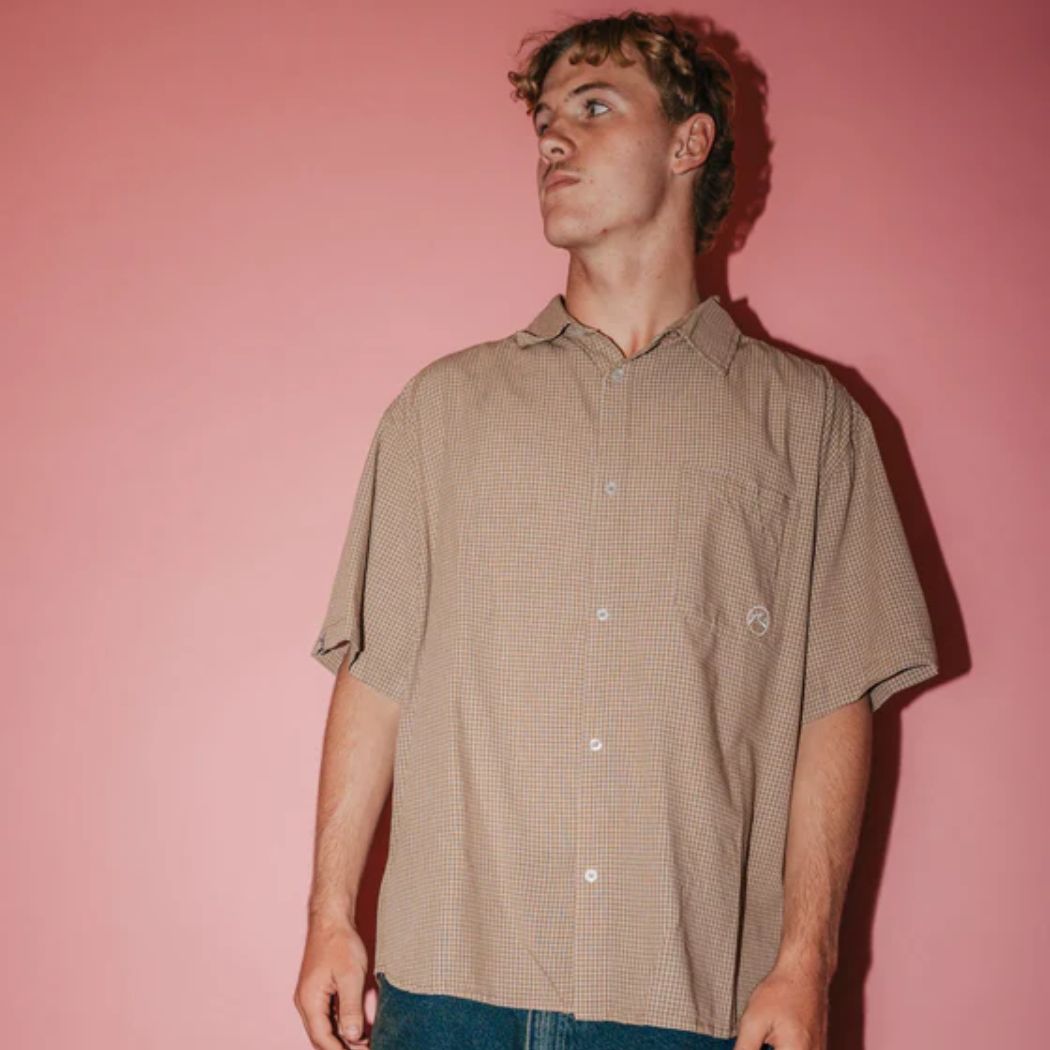 Rusty Hoodus Check Shirt Tobacco