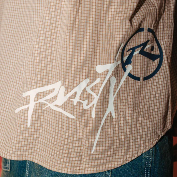 Rusty Hoodus Check Shirt Tobacco