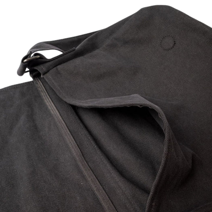 Rusty Hoodus Messenger Bag Washed Black