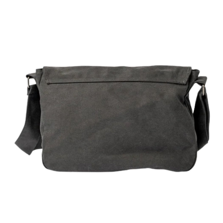 Rusty Hoodus Messenger Bag Washed Black