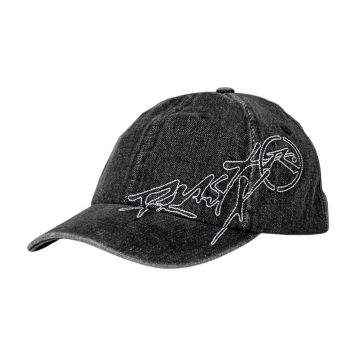 Rusty Hoodus Six Panel Cap Black