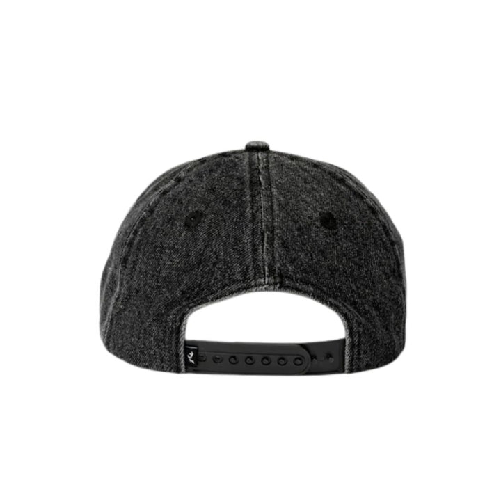 Rusty Hoodus Six Panel Cap Black
