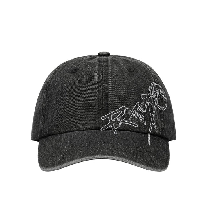 Rusty Hoodus Six Panel Cap Black