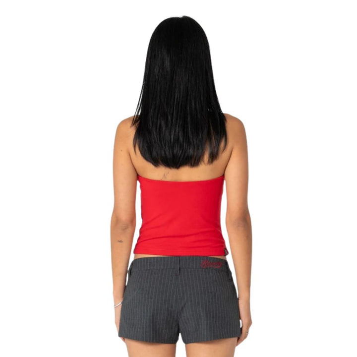Rusty Horny Devil Tube Top Red