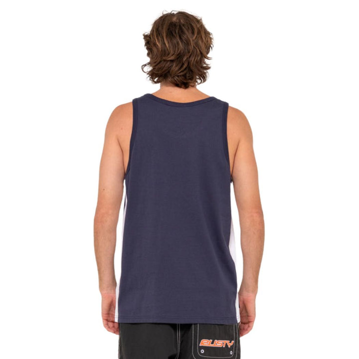 Rusty Hyper Tank Navy Blue