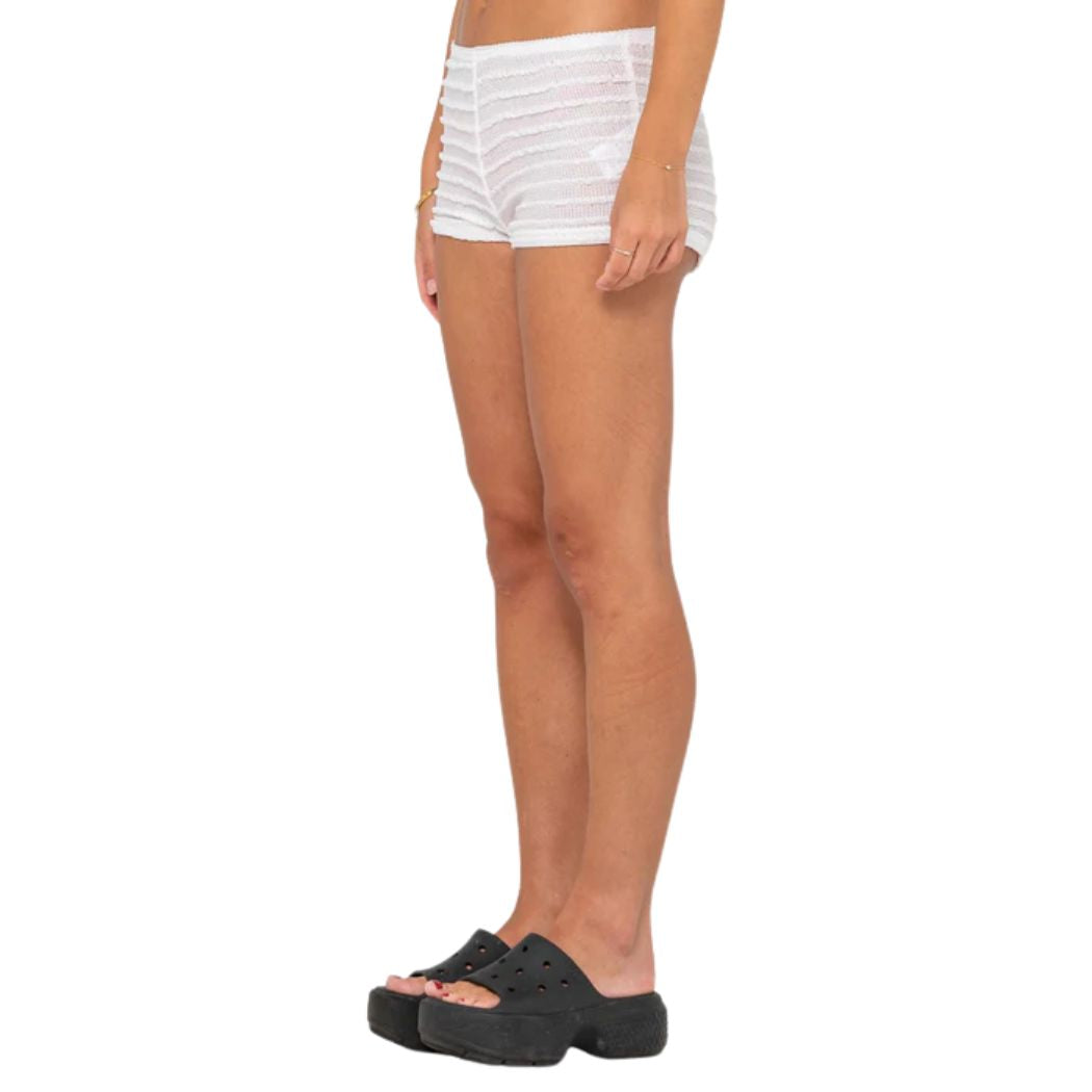 Rusty I Kissed A Pearl Booty Short White