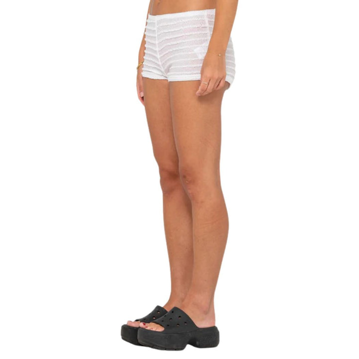Rusty I Kissed A Pearl Booty Short White