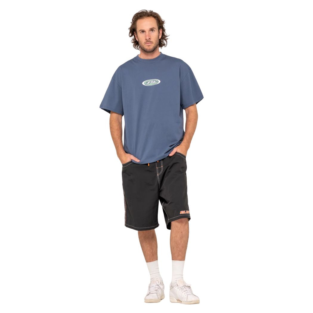 Rusty Irie Eye Tee China Blue