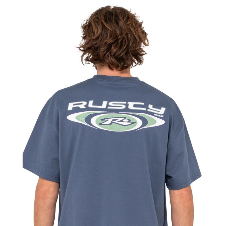Rusty Irie Eye Tee China Blue