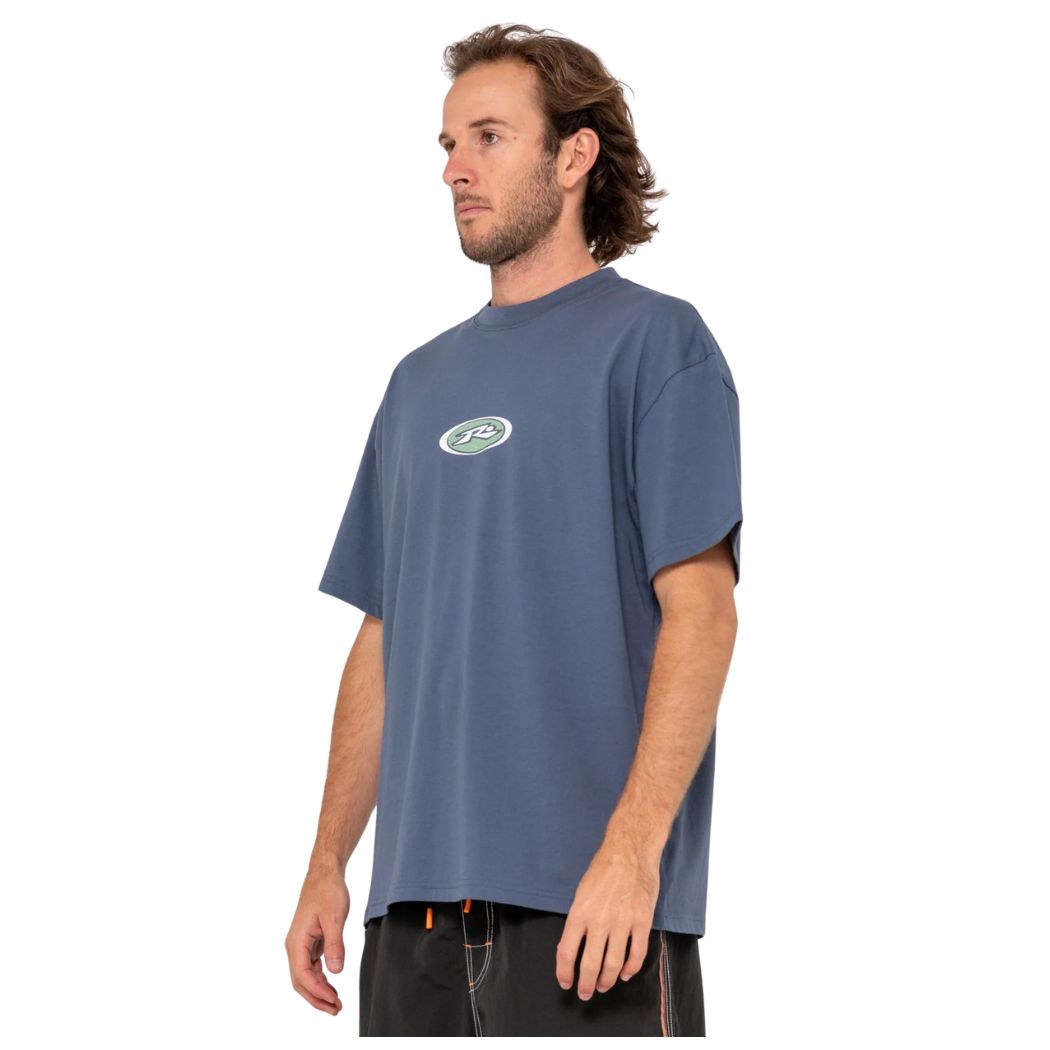 Rusty Irie Eye Tee China Blue