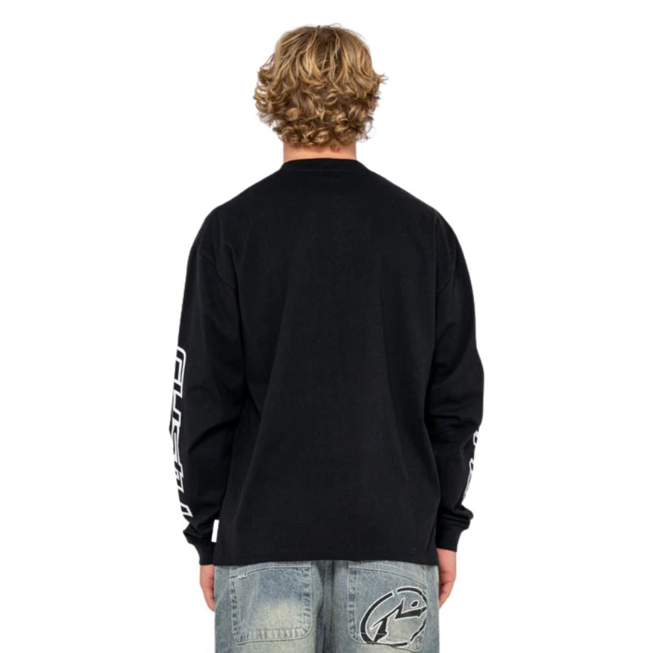 Rusty Jetsetter Long Sleeve Tee Black
