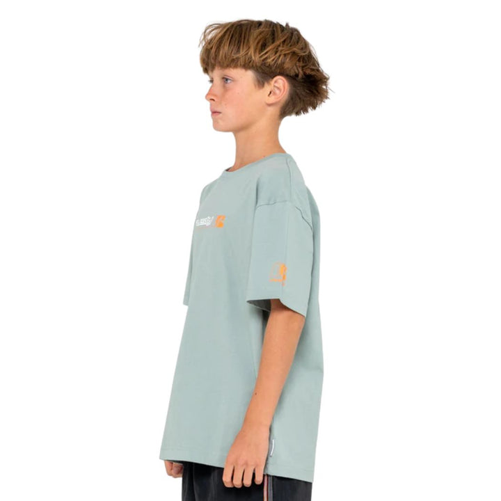 Rusty Jetsetter Tee Boys Slate