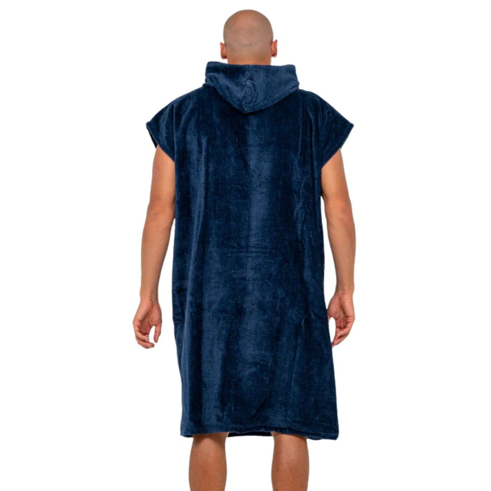 Rusty Just Surfing Change Towel Navy Blue