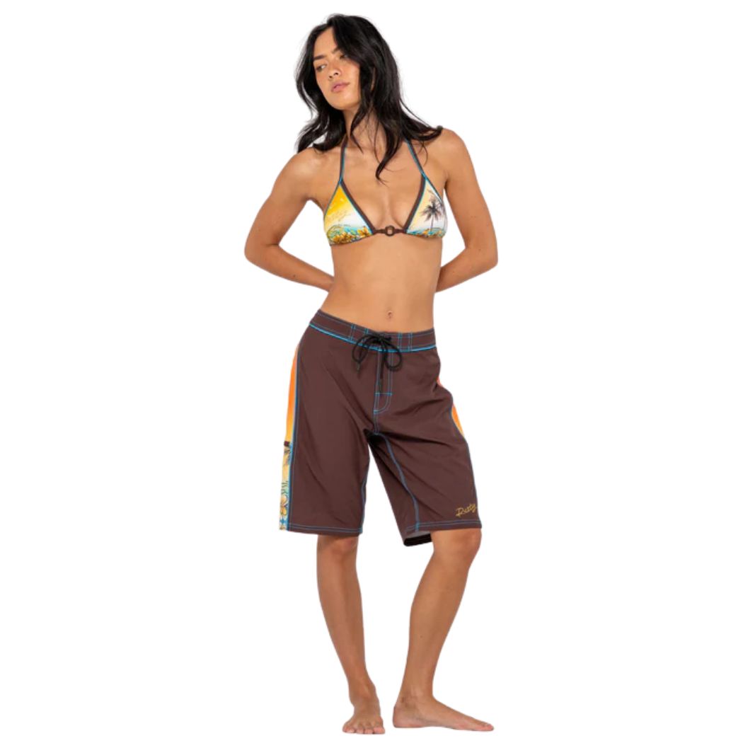 Rusty La Cabana Low Rise Long Boardshort Java