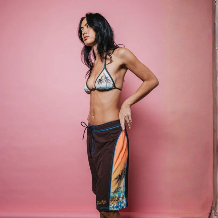 Rusty La Cabana Low Rise Long Boardshort Java