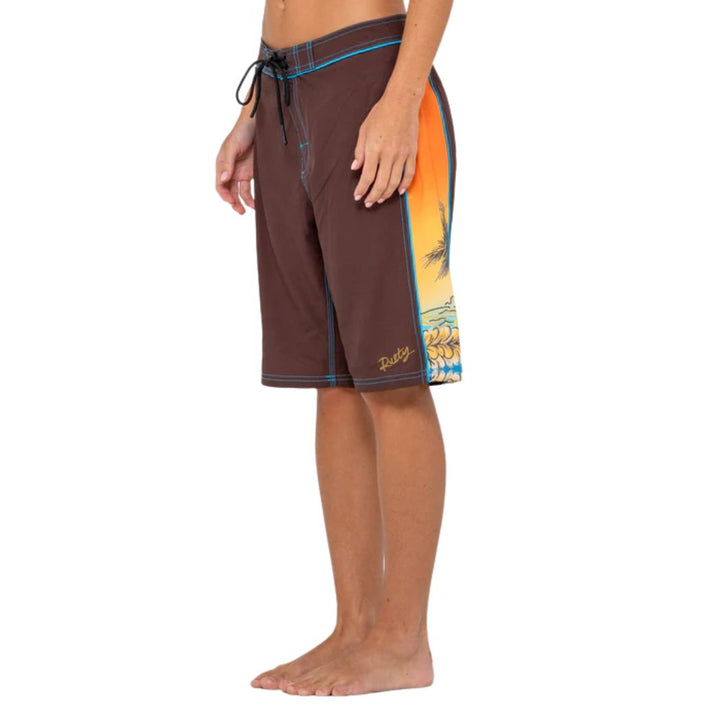 Rusty La Cabana Low Rise Long Boardshort Java