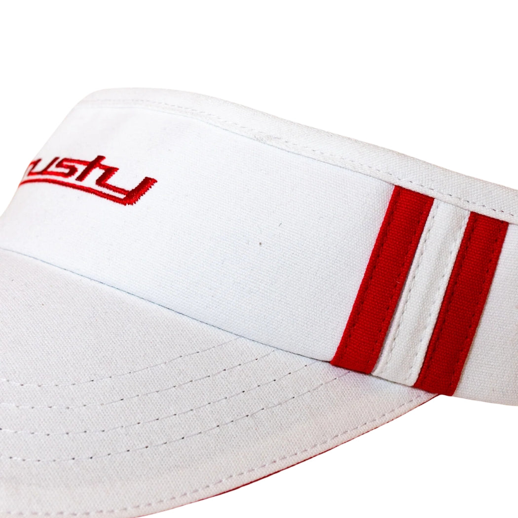 Rusty Love Visor White