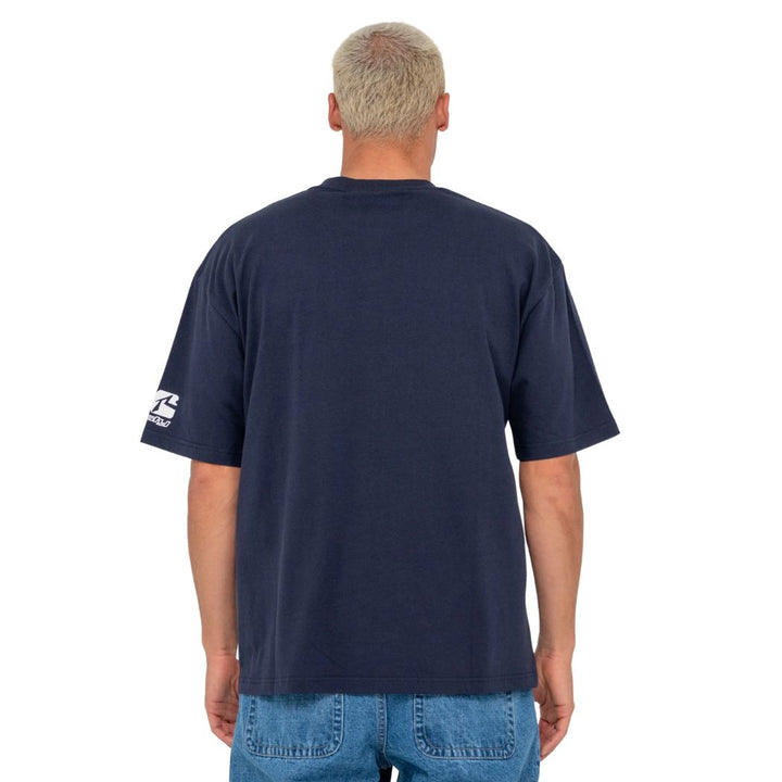 Rusty Jetsetter Short Sleeve Tee Navy Blue