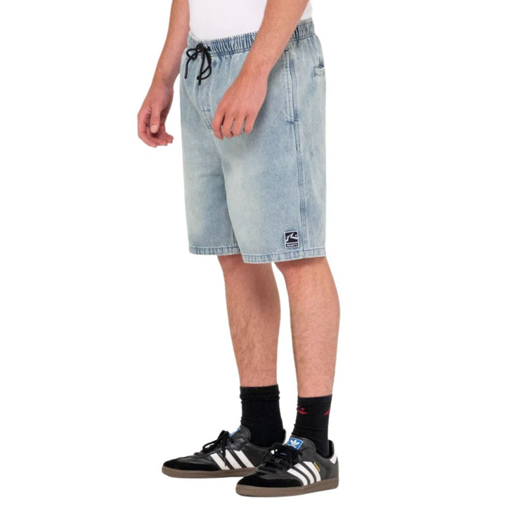 Rusty Manila Heritage 20" Relaxed Jort Hard Hat Blue