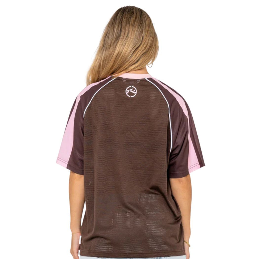 Rusty Naples Contrast Oversize Sports Jersey Nutshell